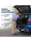 Rollator - Lichtgewicht & opvouwbaar - 6,9 kg