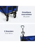 Bolderkar – 70KG – Blauw