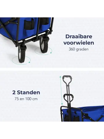 LifeGoods Bolderkar - 70KG