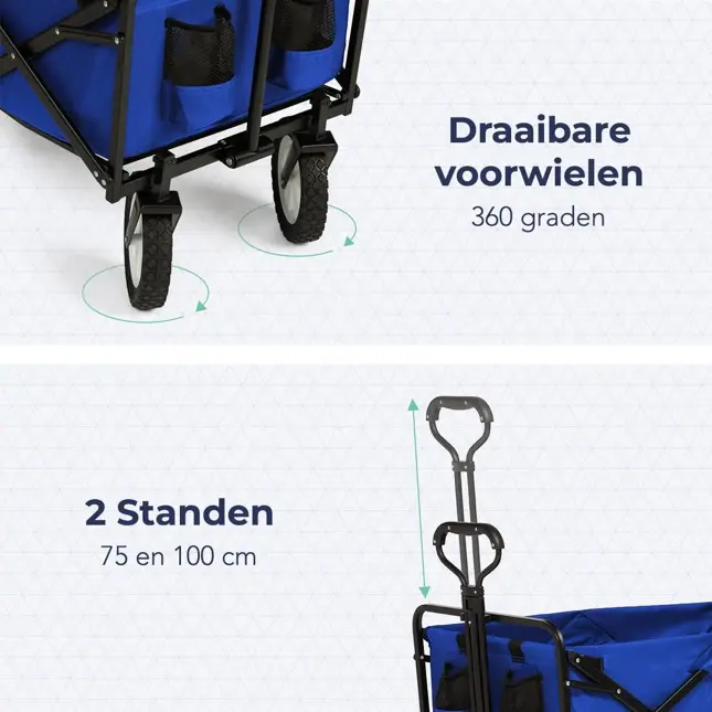LifeGoods Bolderkar - 70KG