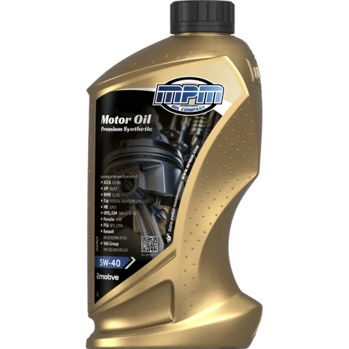 Motorolie 5w40 premium synthetic | 1 liter |