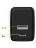 Accezz Oplader USB-C en USB - 20 Watt