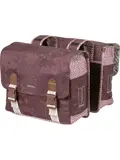 Basil fietstas dubbel Boheme fig red 35L