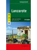 Wegenkaart Lanzarote