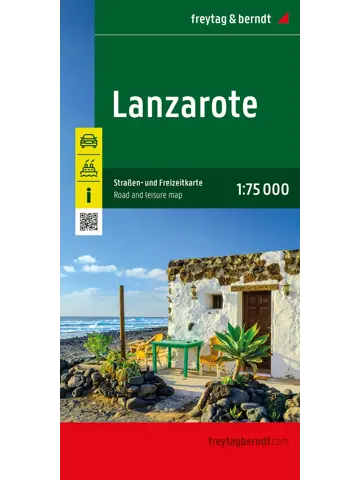 Wegenkaart Lanzarote