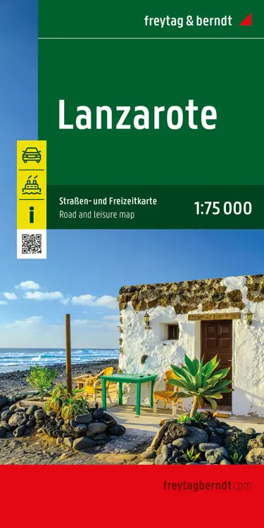 Wegenkaart Lanzarote