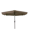 Parasol Taupe Ø3m + Hoes en lichte Voet