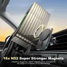 MagSafe Qi2 Autolader 15W Ventilatierooster