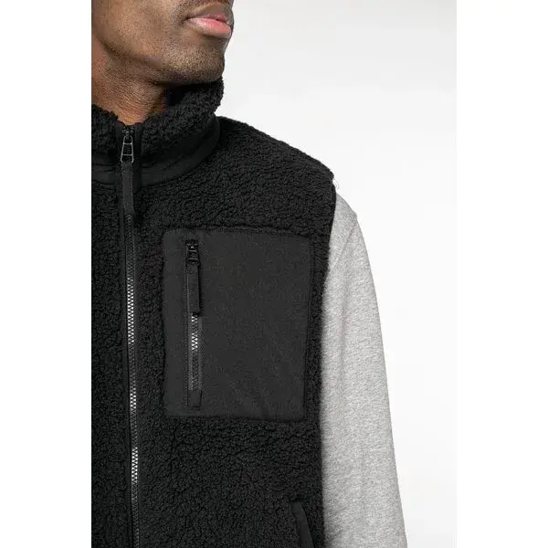 Sherpa Bodywarmer - Zwart - Unisex Bodywarmer