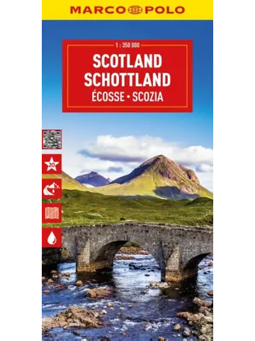 Marco Polo Wegenkaart Schotland 