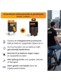 Telefoonhouder Fiets +Powerbank 10000 mAh