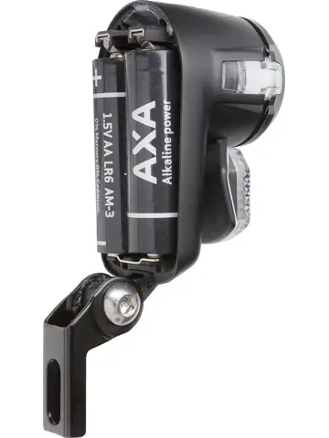 Axa Koplamp Nox City Auto Off Batterij 4 Lux Zwart