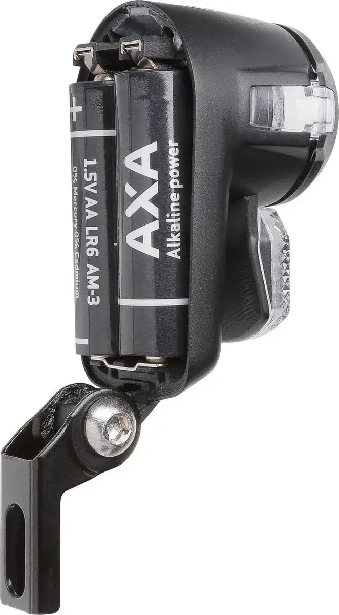 Axa Koplamp Nox City Auto Off Batterij 4 Lux Zwart