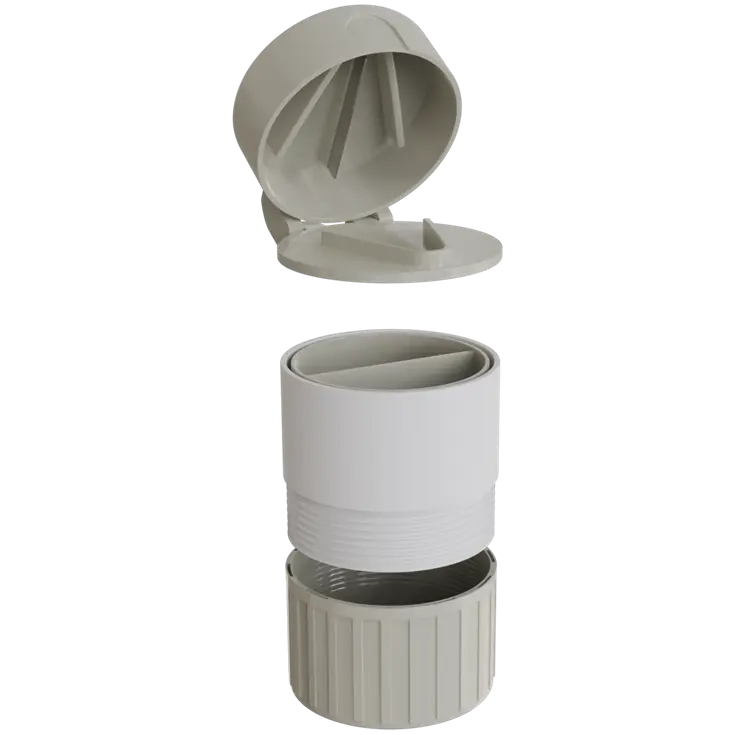 GEASY Pillenvergruizer 3-in-1 - Pillensnijder