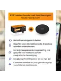Telefoonhouder Auto Zuignap met Draadloze Oplader
