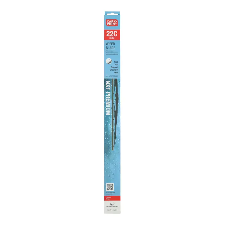 Long Life ruitenwisser 55cm, 100% natuurrubber