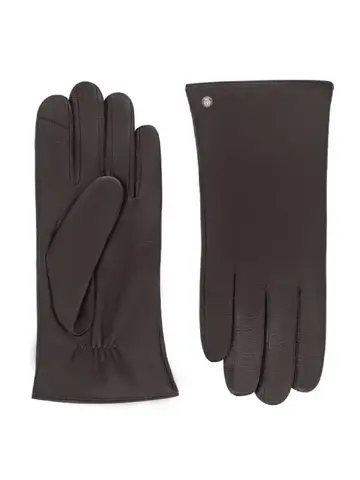 Boston - Heren handschoenen - Leer/Wol - Touchfunc