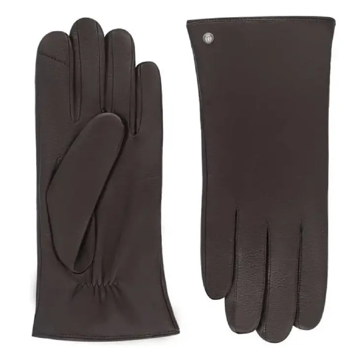 Boston - Heren handschoenen - Leer/Wol - Touchfunc