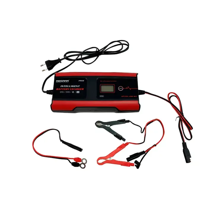 Smartlader 8.0 8A 12/24V - Absaar