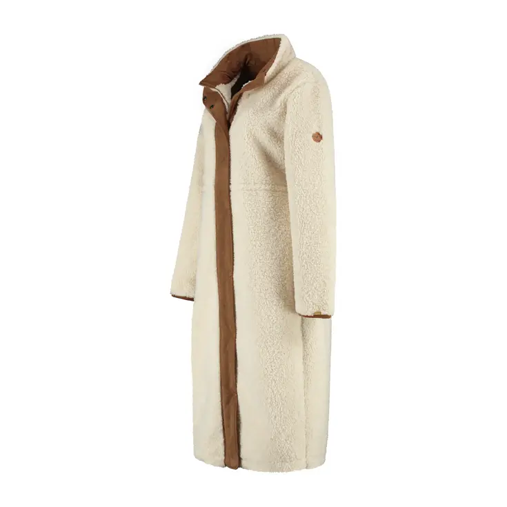 River Dames Lange tussenjas - Teddy look