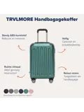 Handbagage Koffer – 38L – Donkergroen