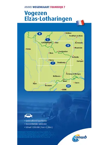 ANWB Wegenkaart Vogezen, Elzas