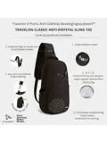 Classic Anti-diefstal Sling Tas