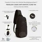 Classic Anti-diefstal Sling Tas