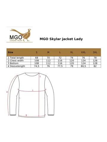 Skylar Dames - Hardshell Jas - Waterdicht