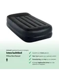 Luchtbed - Intex Raised - 1P - 99x191 + Pomp