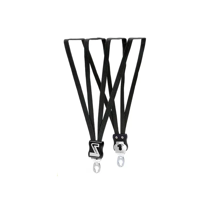 Extra Lange Snelbinder Zwart voor Omafietsen