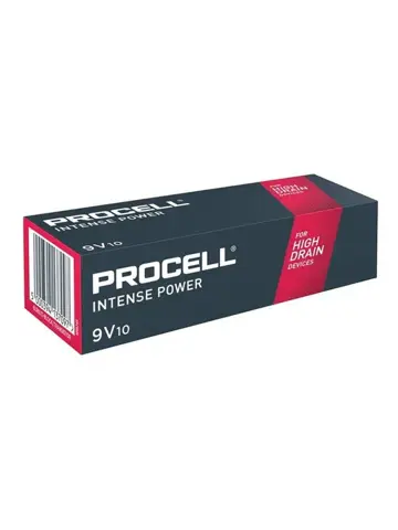 Industiral Procell Alkaline 9V - 10 stuks