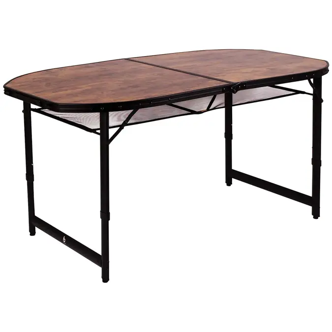Bo-Camp Tafel Woodbine Ovaal 150x80 cm