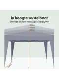 Partytent – 3x3 m