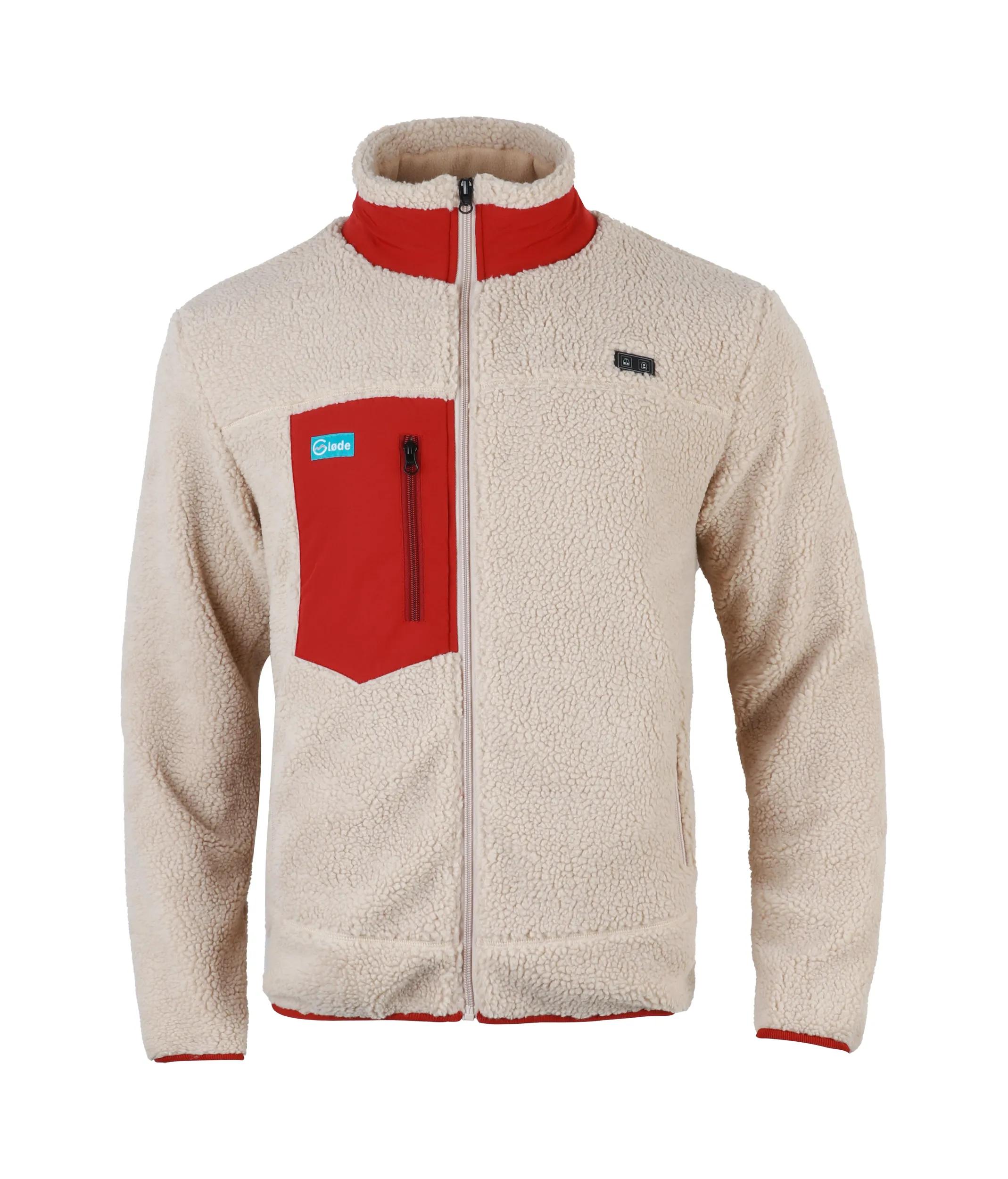 Gløde  Wøley Verwarmd Vest Fleece Unisex  Rood main product image