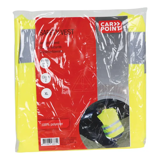 Carpoint Veiligheidsvest Oxford Geel XL