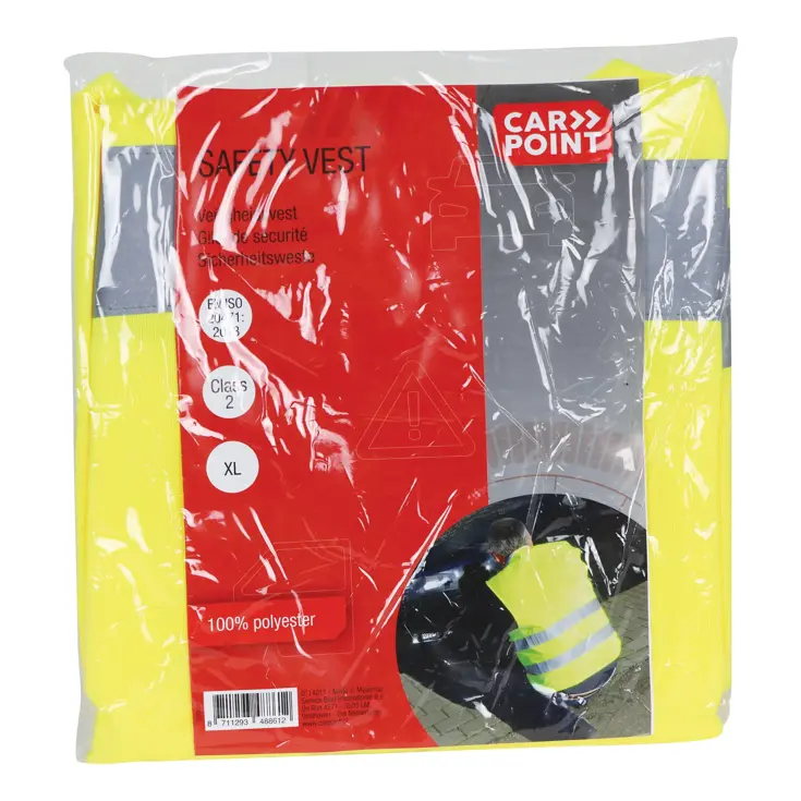 Carpoint Veiligheidsvest Oxford Geel XL