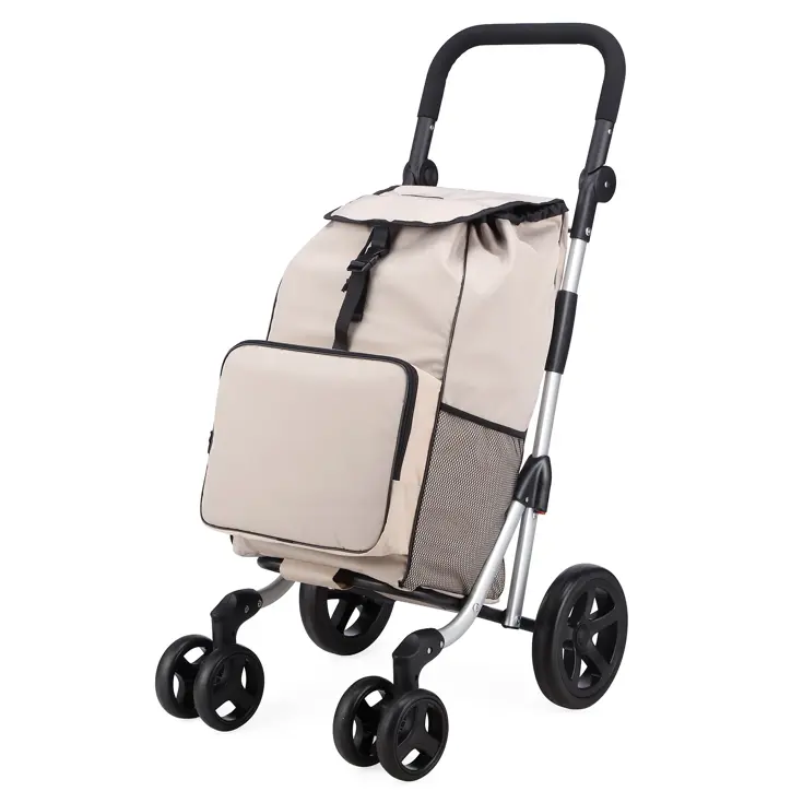 Boodschappentrolley 60L - 4 Wielen