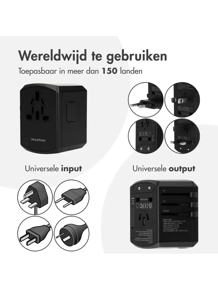 Universele wereldstekker