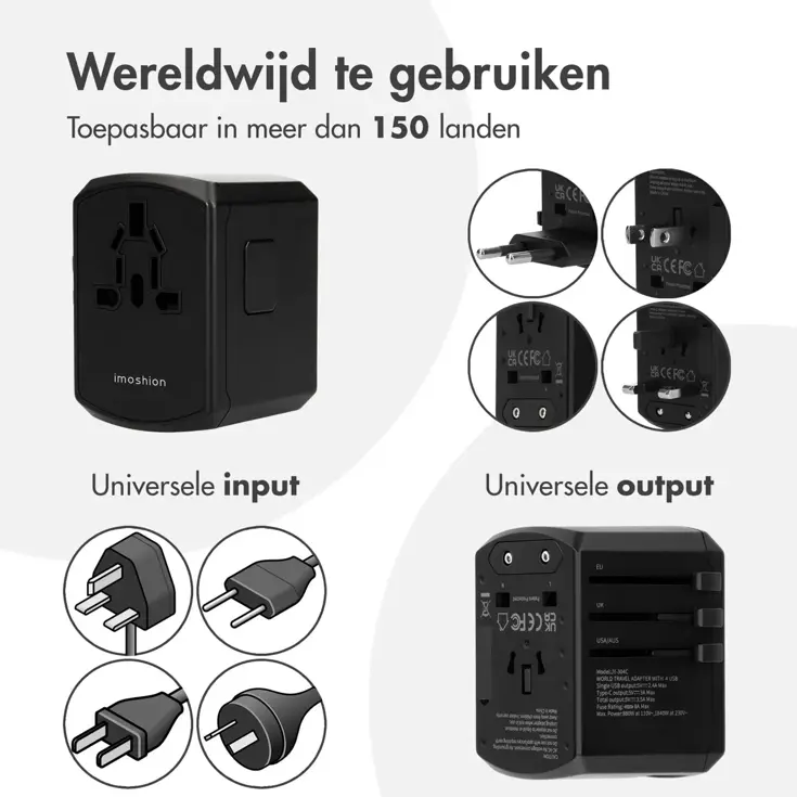 Universele wereldstekker