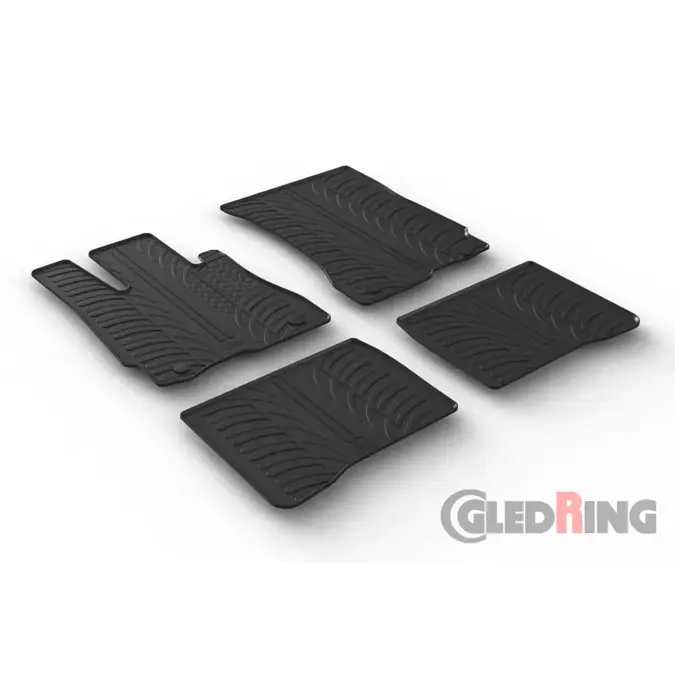 Mercedes S-Klasse W221 2005-2013 - Rubbermatten - Gledring