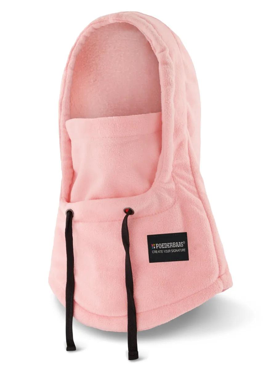 Poederbaas   Fleece  Balaclava  Roze