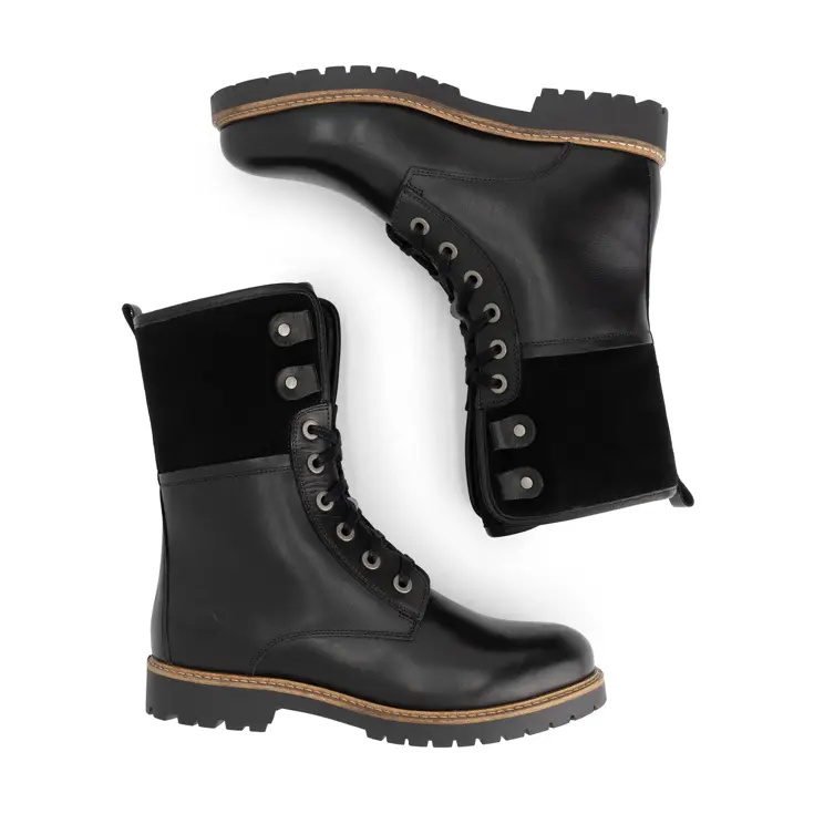 Kongea Dames - Veterboots - Gevoerd