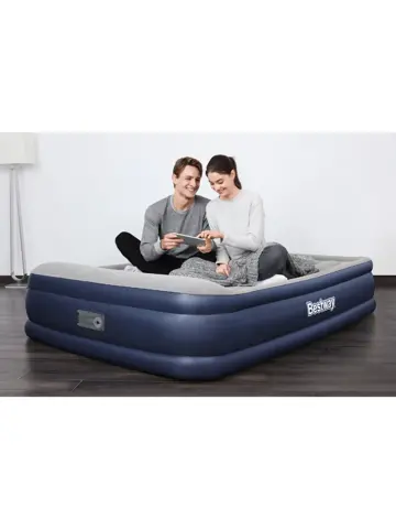 Luchtbed - Bestway - 2P - 152x203 cm + pomp