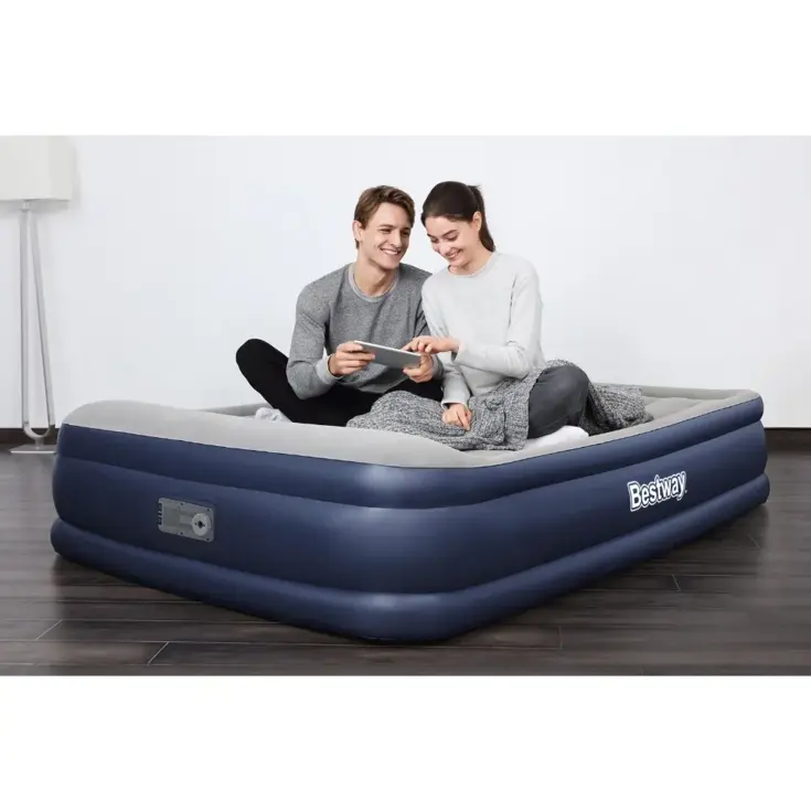 Luchtbed - Bestway - 2P - 152x203 cm + pomp