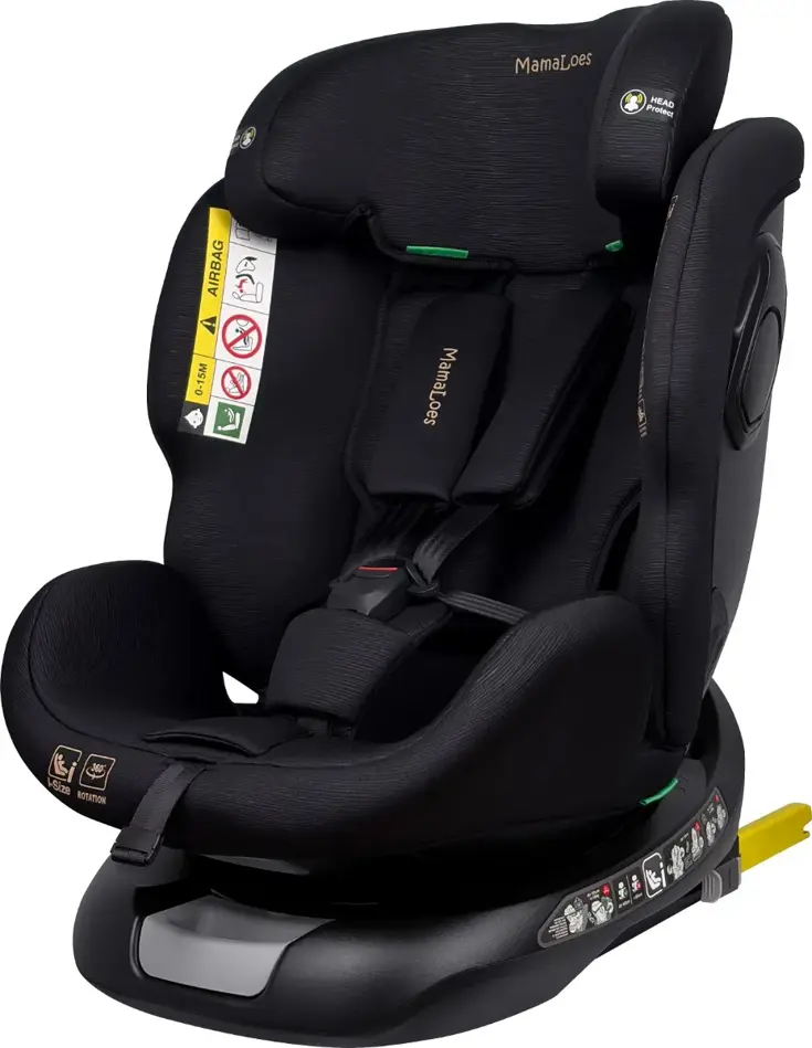 Joah Zwart 40-150 cm 360° i-Size