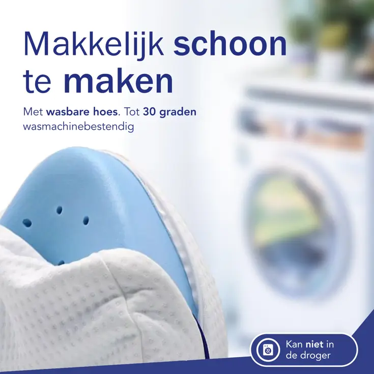 Kniekussen voor in Bed - met band