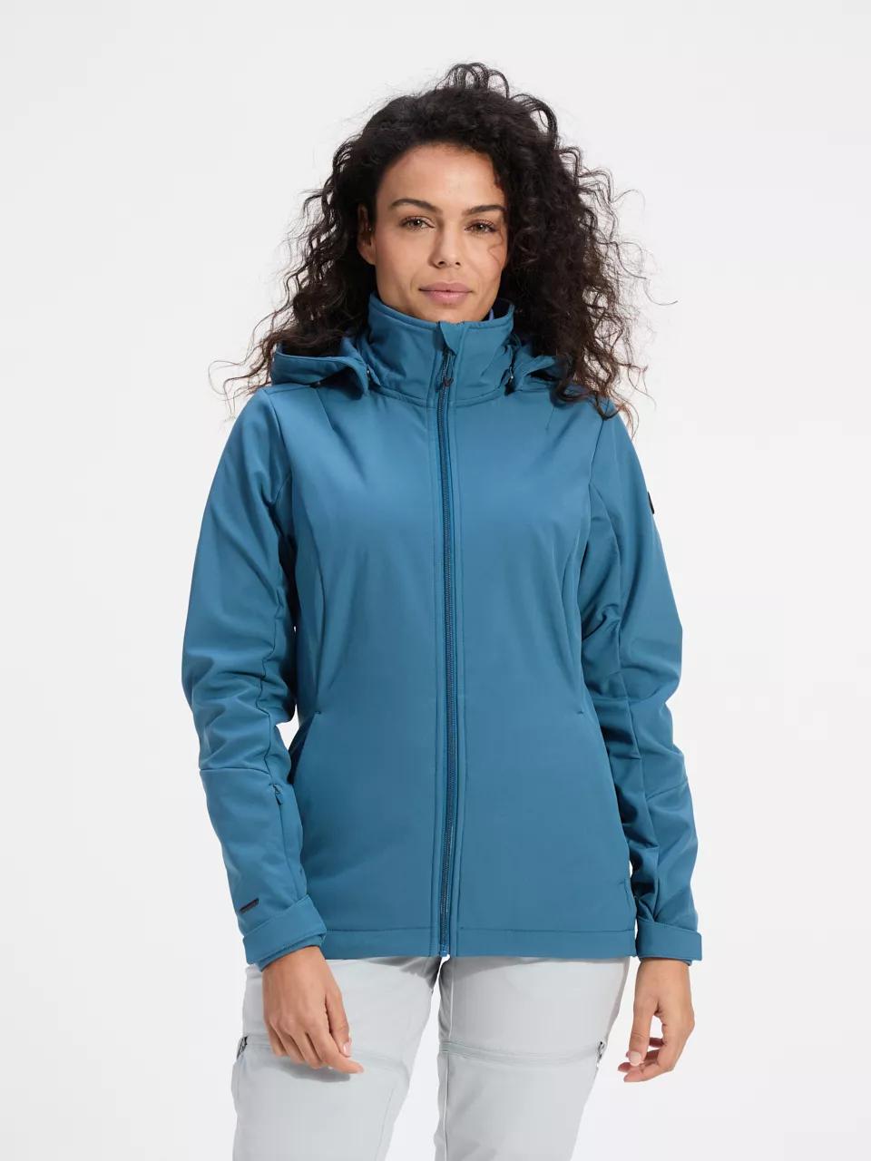 ANWB  Quara  Softshell jas dames  Human Nature  Petrol   S main product image