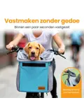 Pawesome 3-in-1 Fietsmand voor honden