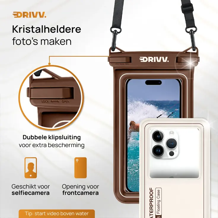 Waterdicht Telefoonhoesje - 2 stuks